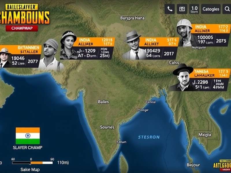 Golden Fortress Map in PUBG Slayer Champion PUBG Slayer Champion Indian Map